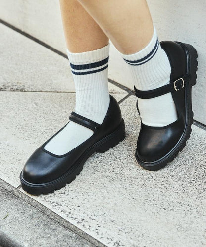 晴雨兩用 厚底設計 瑪麗珍鞋