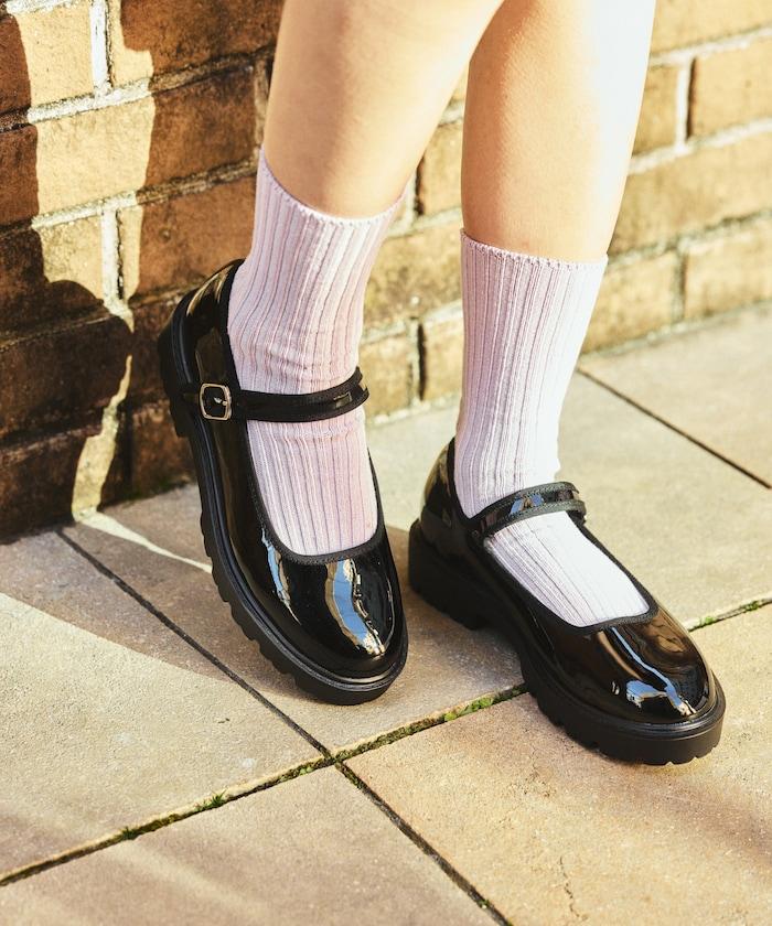 晴雨兩用 厚底設計 瑪麗珍鞋