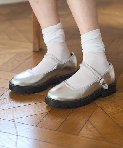 晴雨兩用 厚底設計 瑪麗珍鞋