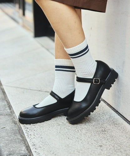 晴雨兩用 厚底設計 瑪麗珍鞋