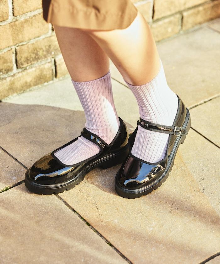 晴雨兩用 厚底設計 瑪麗珍鞋