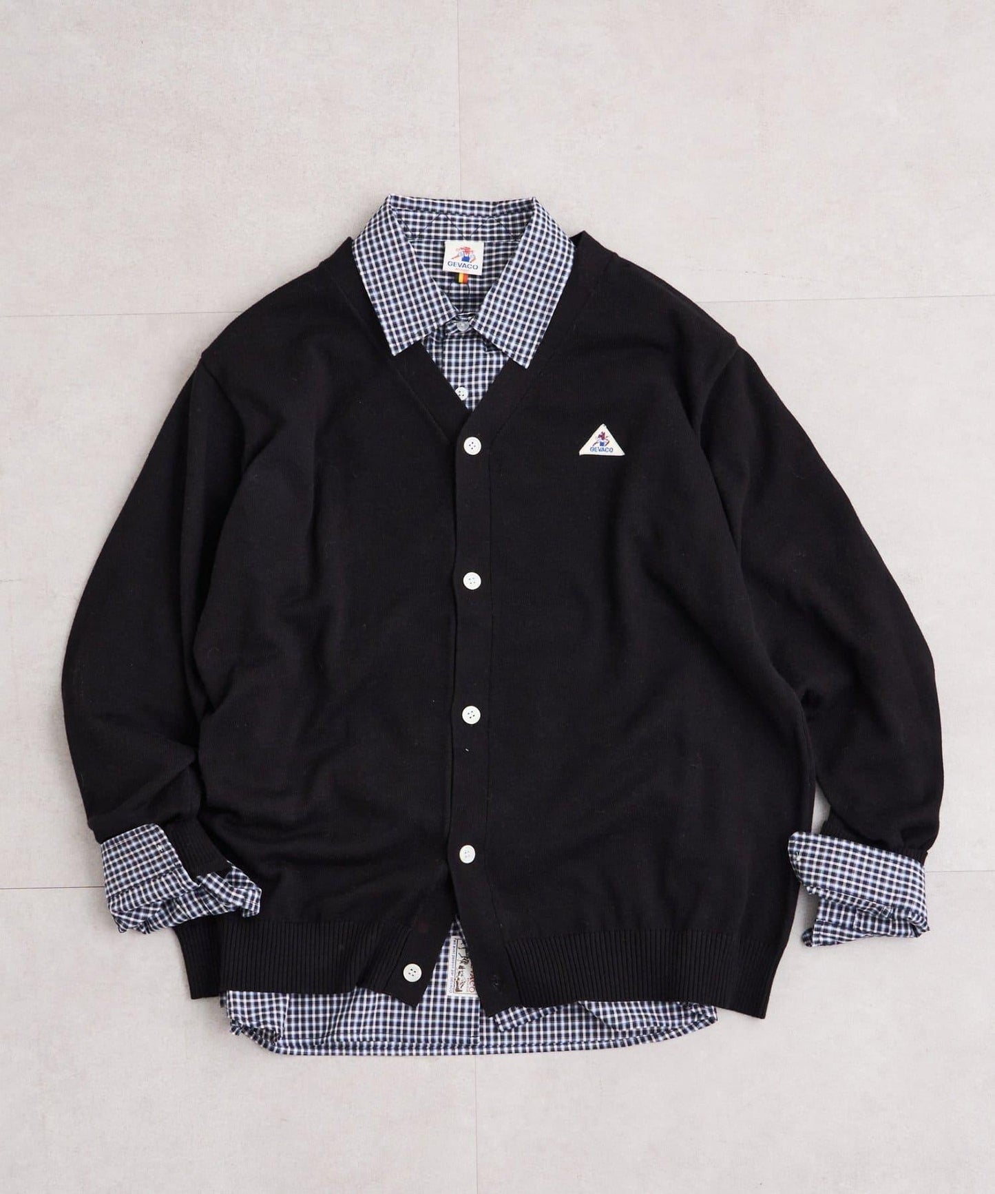 【GEVACO】棉質V領開衫