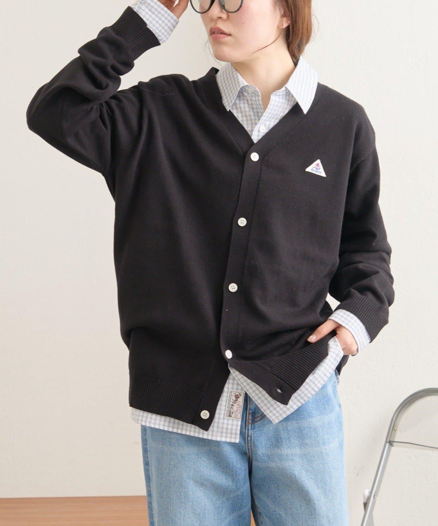 CIAOPANIC TYPY GEVACO 棉質V領針織開衫