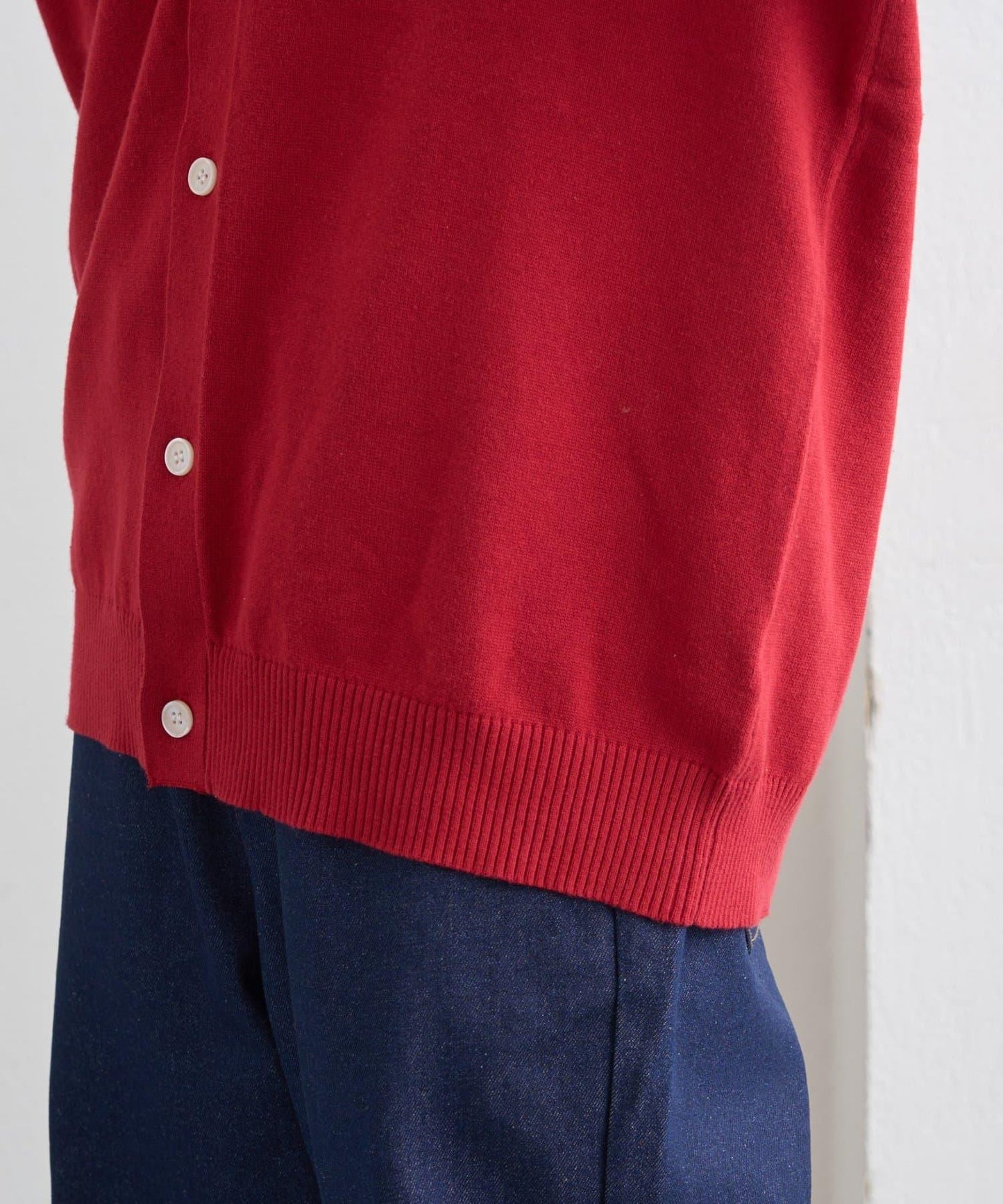 【GEVACO】棉質V領開衫