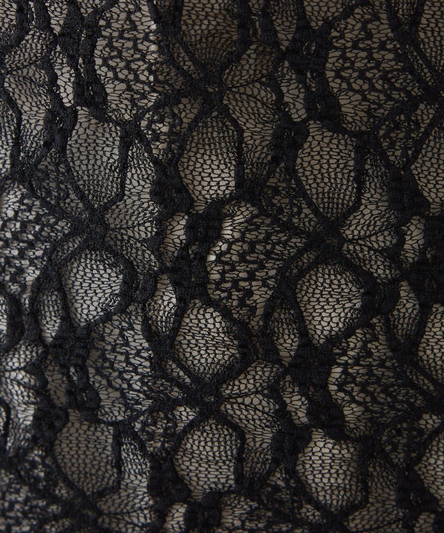 彈力蕾絲立領套頭上衣