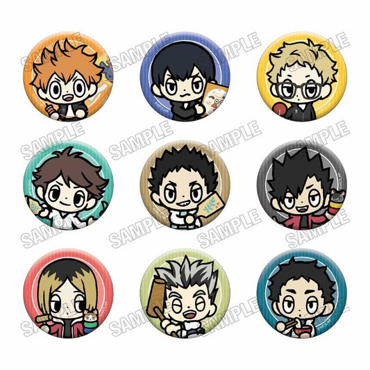 《排球少年》 迷你角色徽章系列 新年款 徽章套裝（9個入）