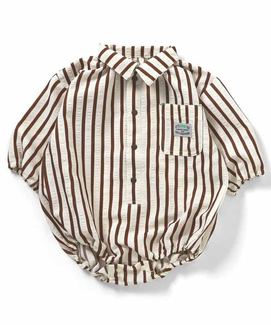 Bpop 襯衫連體衣