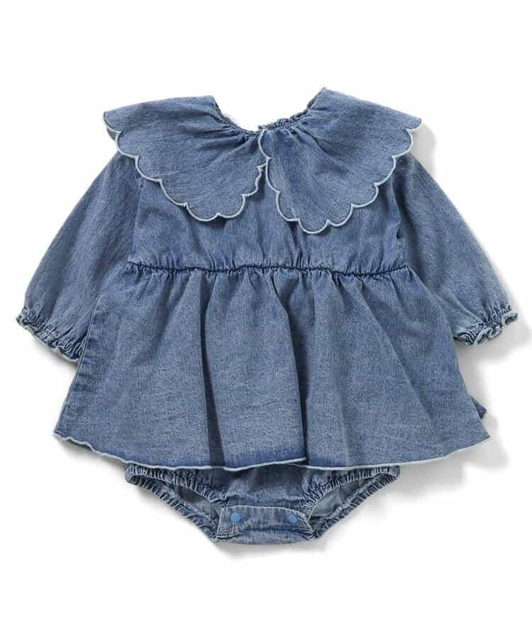 Bpop 襯衫連衣裙風格連體衣