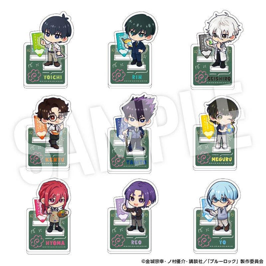 ブルーロック（藍色監獄） Study變形系列 BOX 9個裝 迷你亞克力立牌