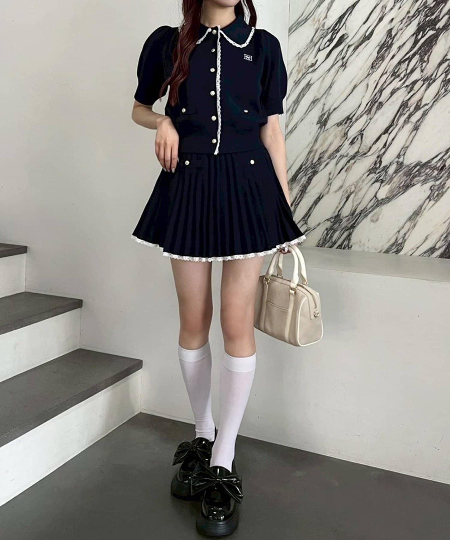 one after another 大蝴蝶結設計 樂福鞋