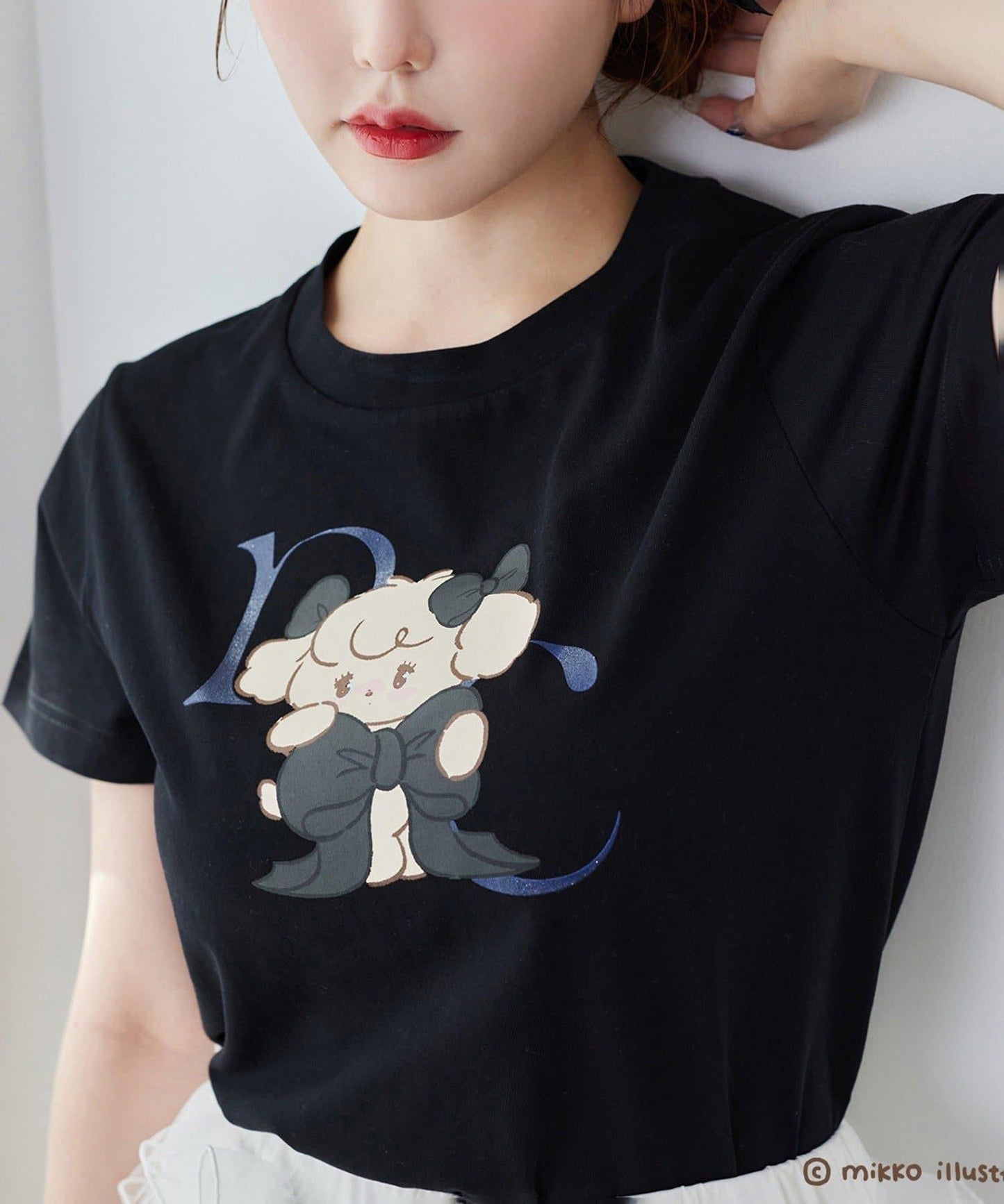 one after another mikko合作 印花T恤