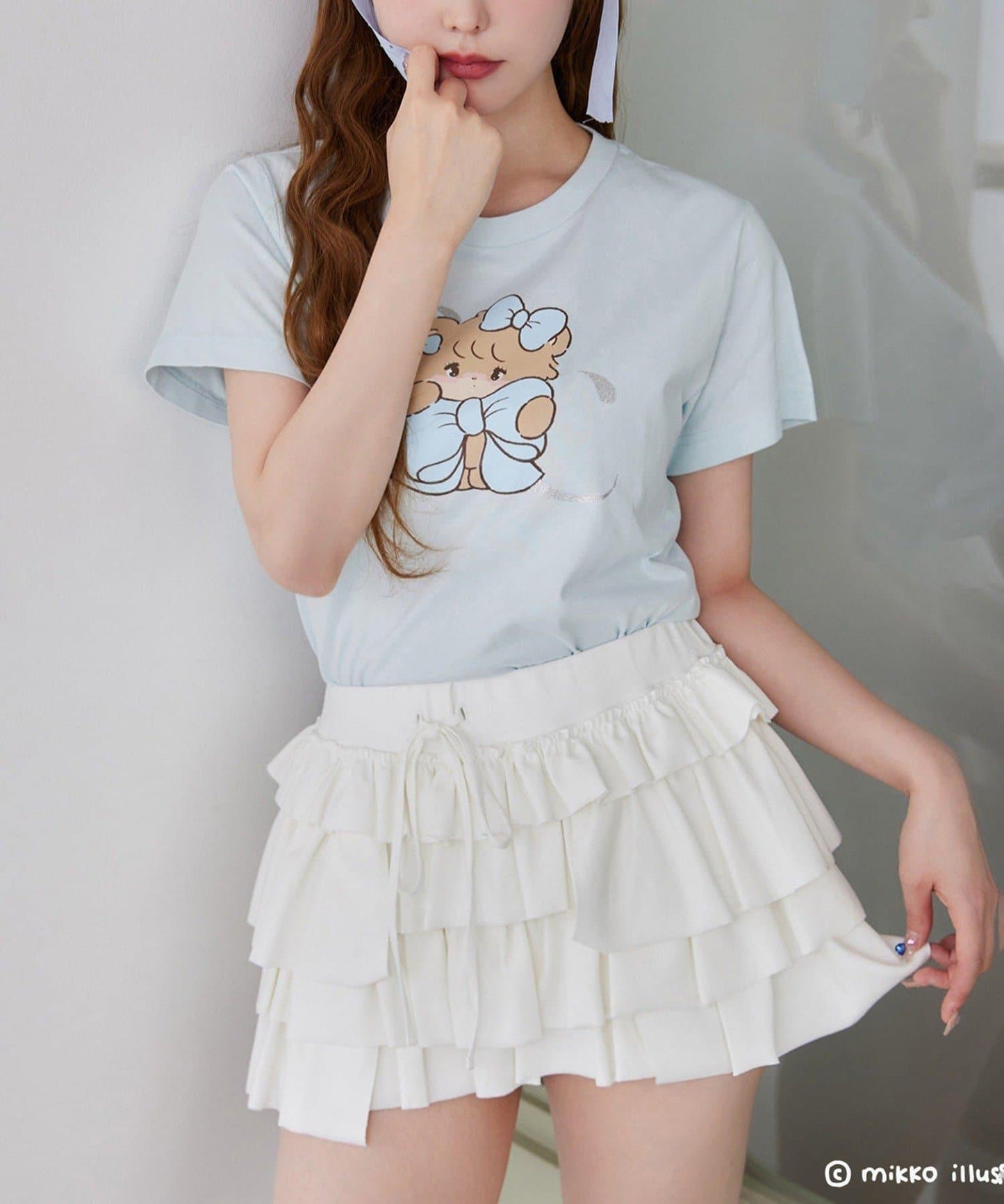 one after another mikko合作 印花T恤