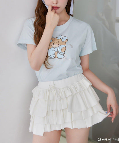 one after another mikko合作 印花T恤