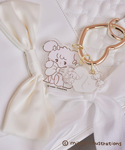 【one after anothe】【mikko コラボ】 心形登山扣裝飾掛件