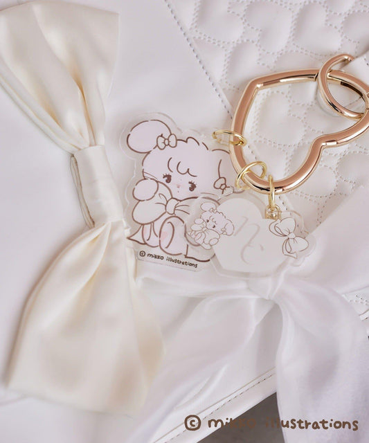 【one after anothe】【mikko コラボ】 心形登山扣裝飾掛件