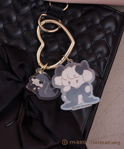 【one after anothe】【mikko コラボ】 心形登山扣裝飾掛件