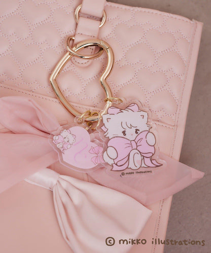 【one after anothe】【mikko コラボ】 心形登山扣裝飾掛件