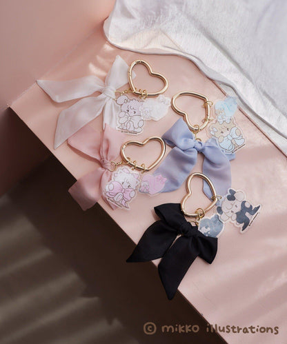 【one after anothe】【mikko コラボ】 心形登山扣裝飾掛件