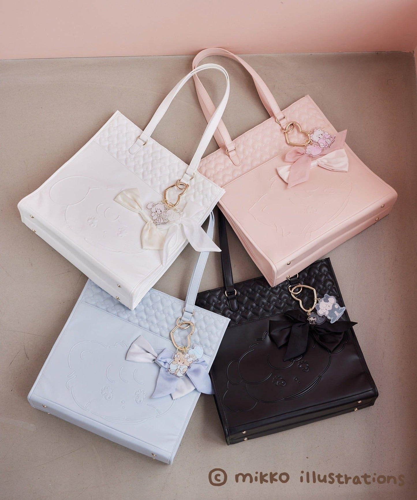 【one after anothe】【mikko コラボ】 心形登山扣裝飾掛件