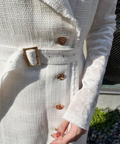 one after another 無袖長款馬甲款連衣裙