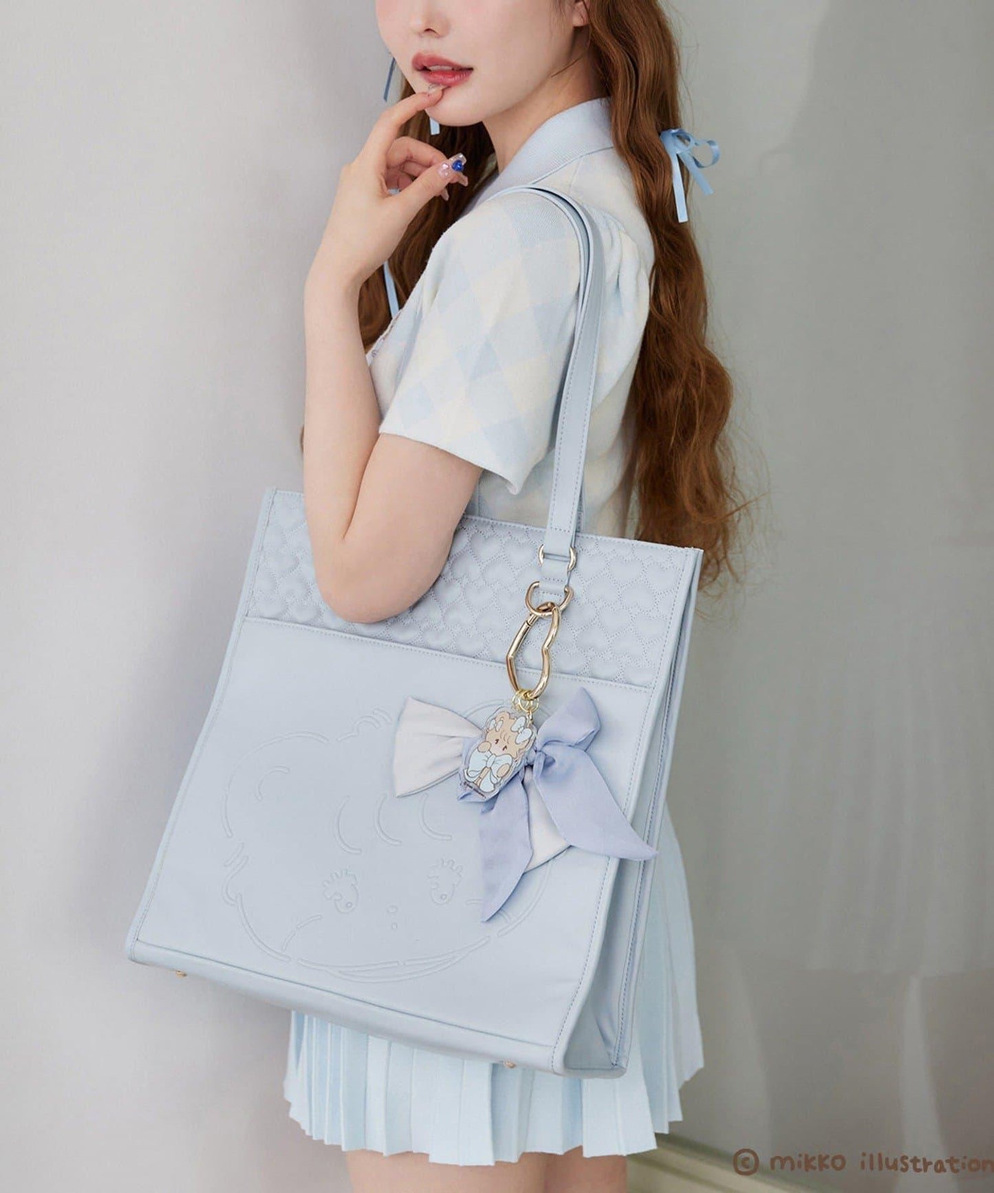 【one after anothe】【mikko コラボ】 心形登山扣裝飾掛件