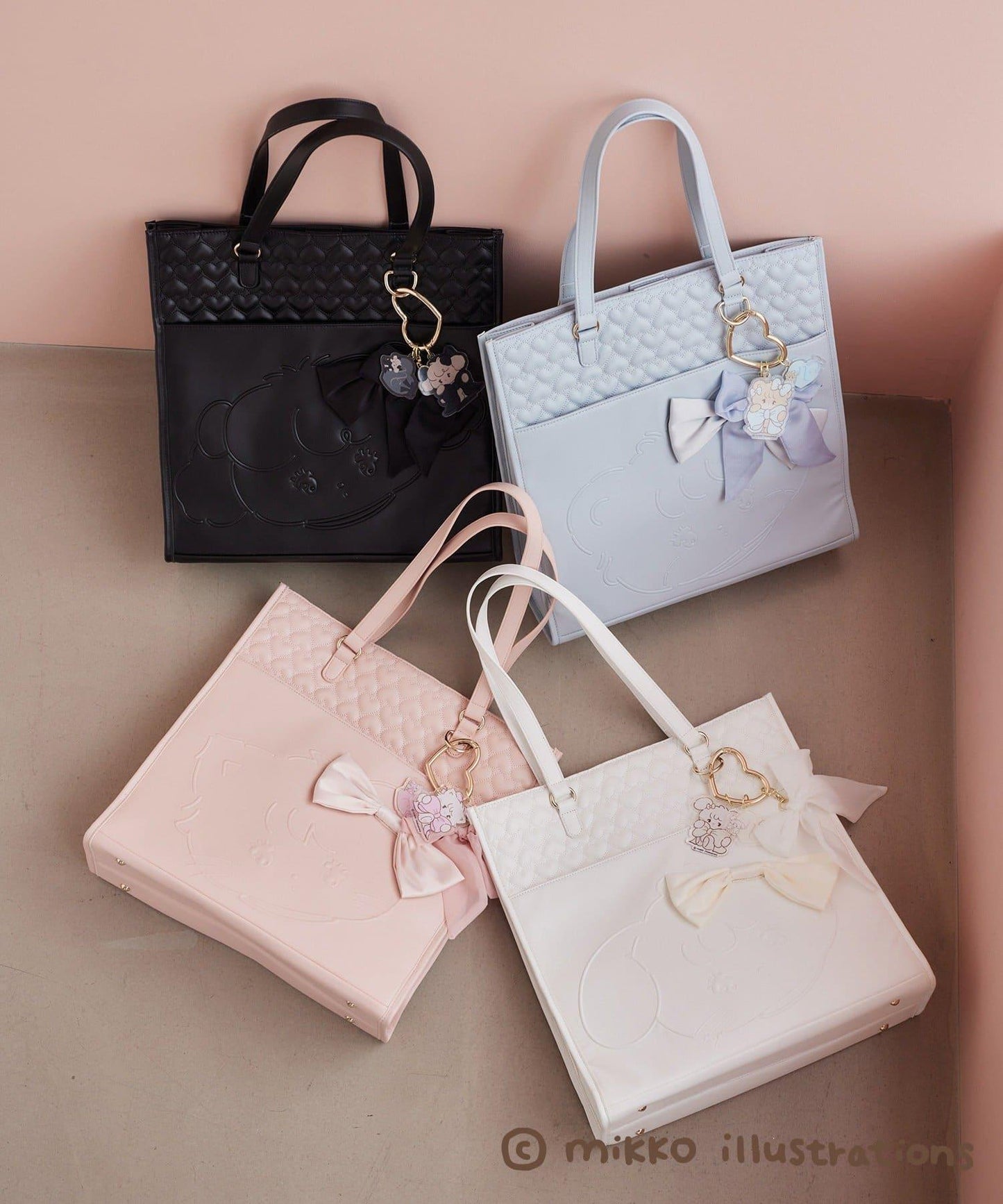 【one after anothe】【mikko コラボ】 心形登山扣裝飾掛件