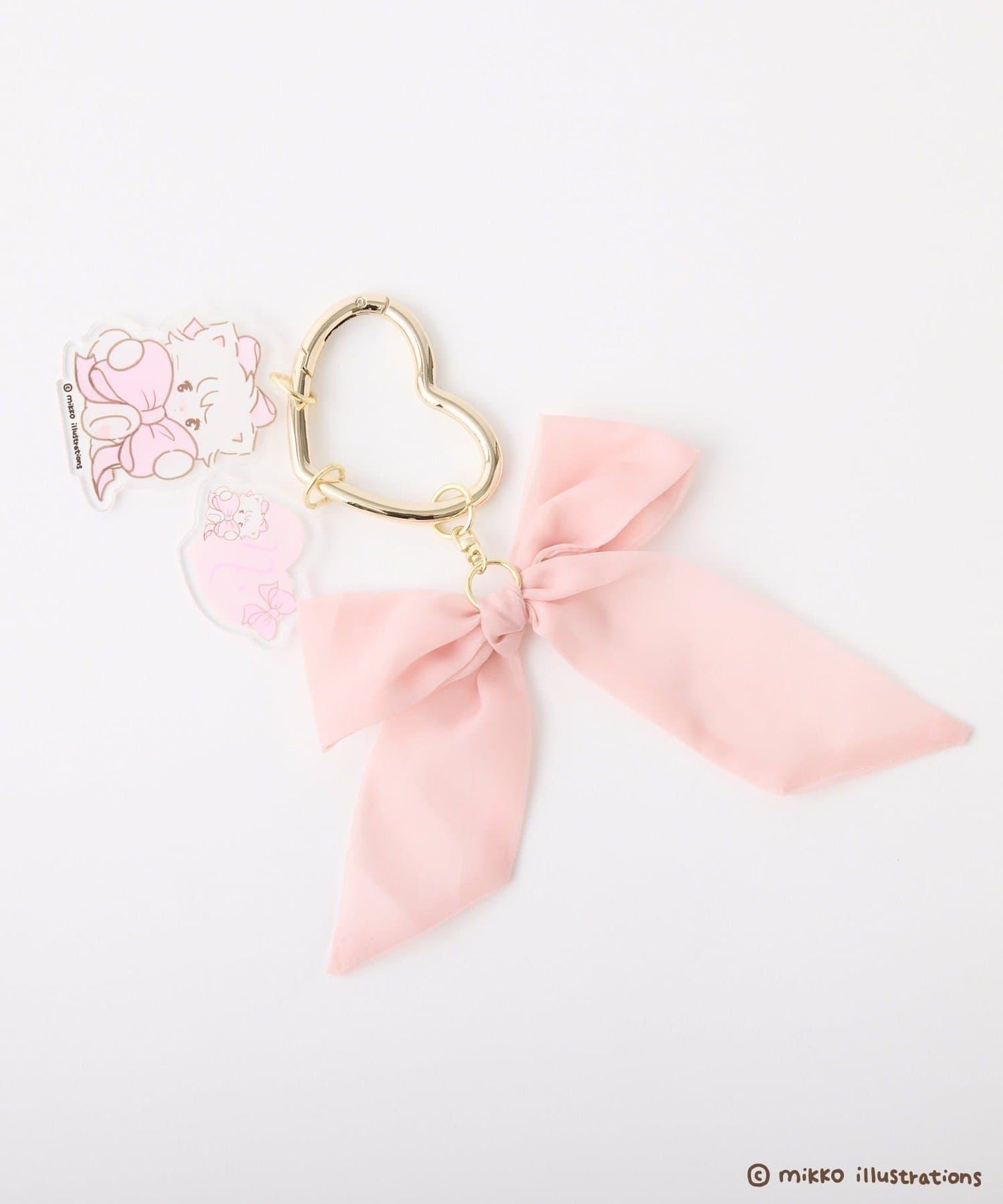 【one after anothe】【mikko コラボ】 心形登山扣裝飾掛件