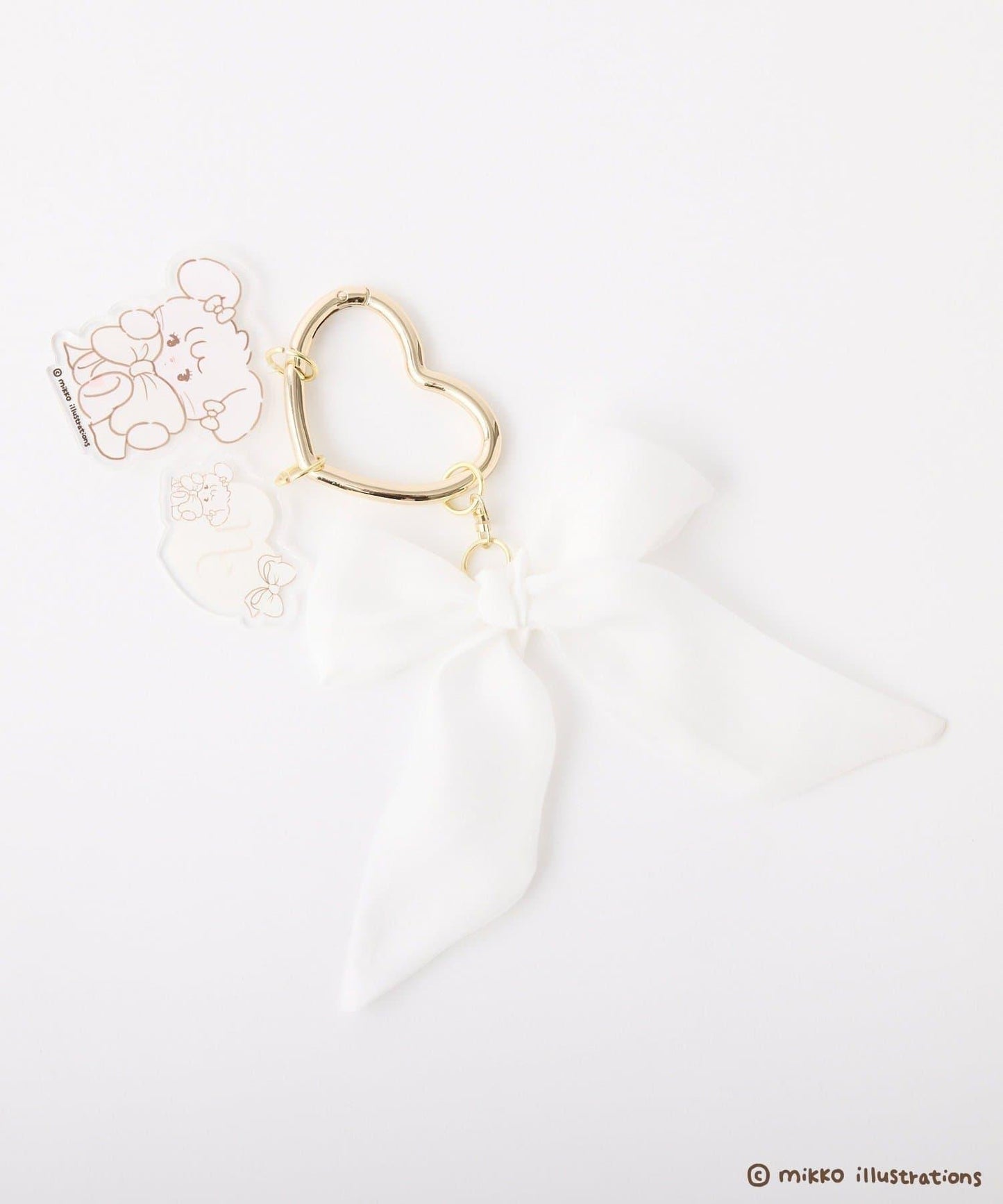 【one after anothe】【mikko コラボ】 心形登山扣裝飾掛件
