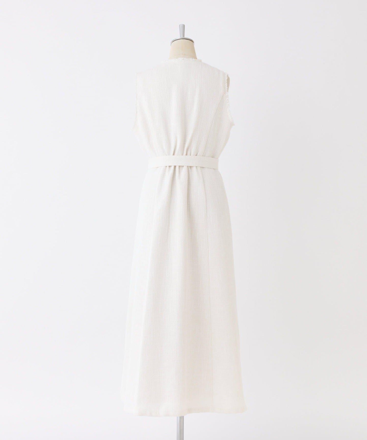 one after another 無袖長款馬甲款連衣裙