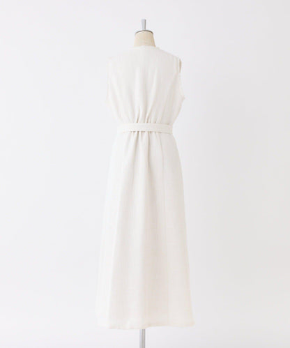 one after another 無袖長款馬甲款連衣裙