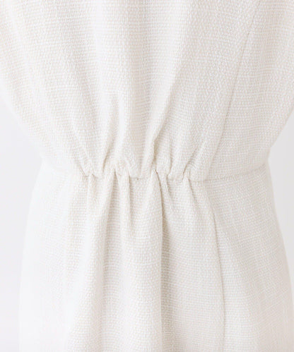 one after another 無袖長款馬甲款連衣裙