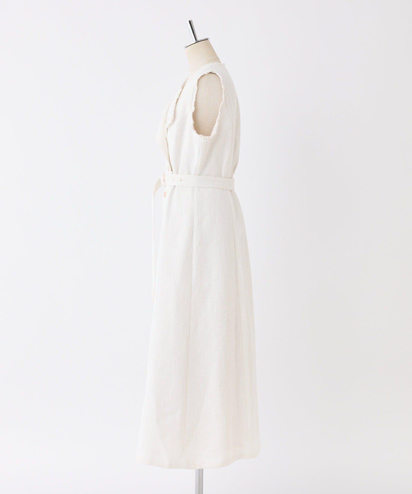 one after another 無袖長款馬甲款連衣裙