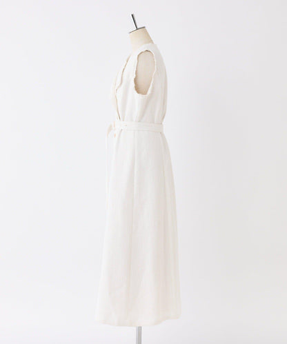 one after another 無袖長款馬甲款連衣裙