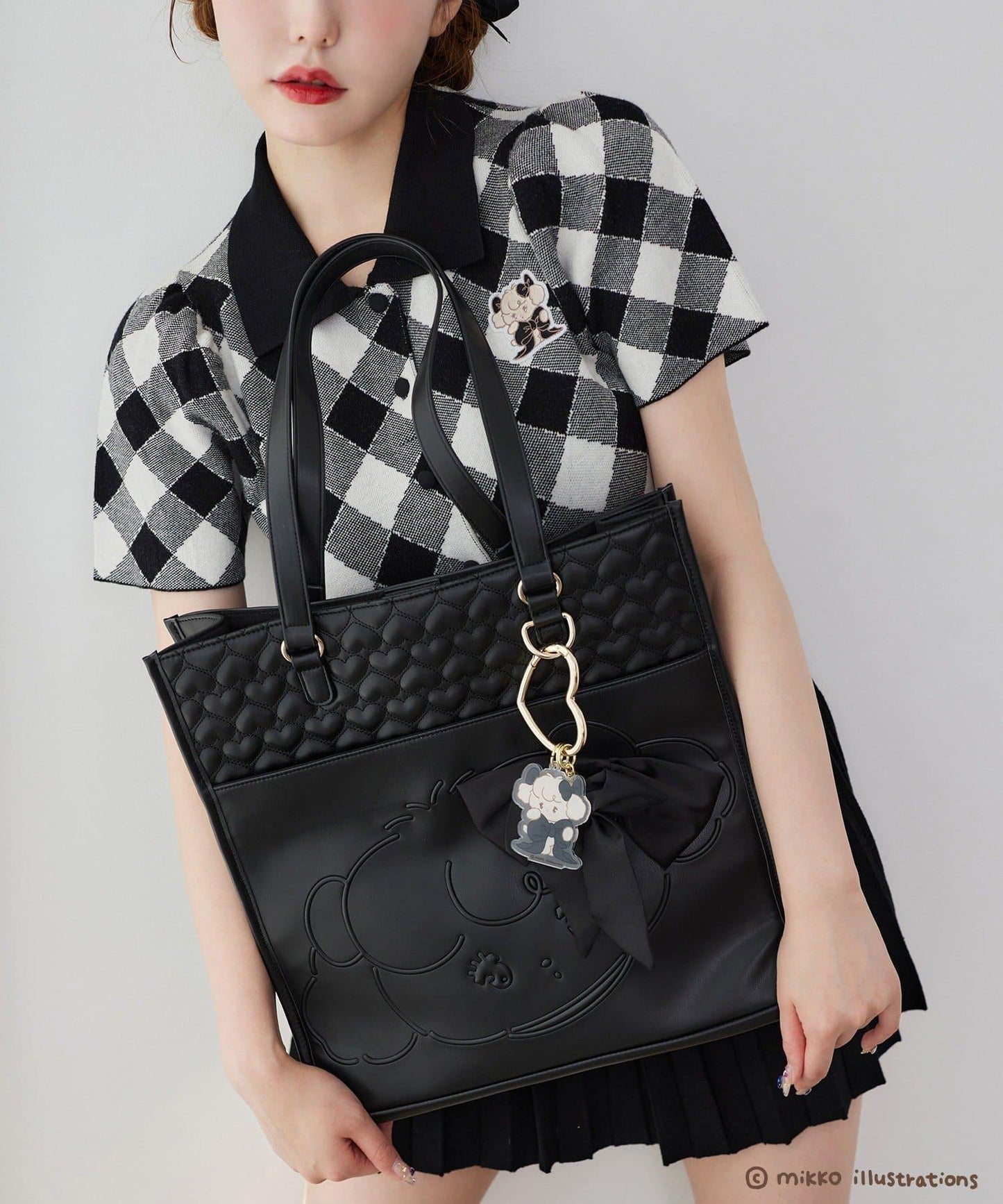 【one after anothe】【mikko コラボ】 心形登山扣裝飾掛件