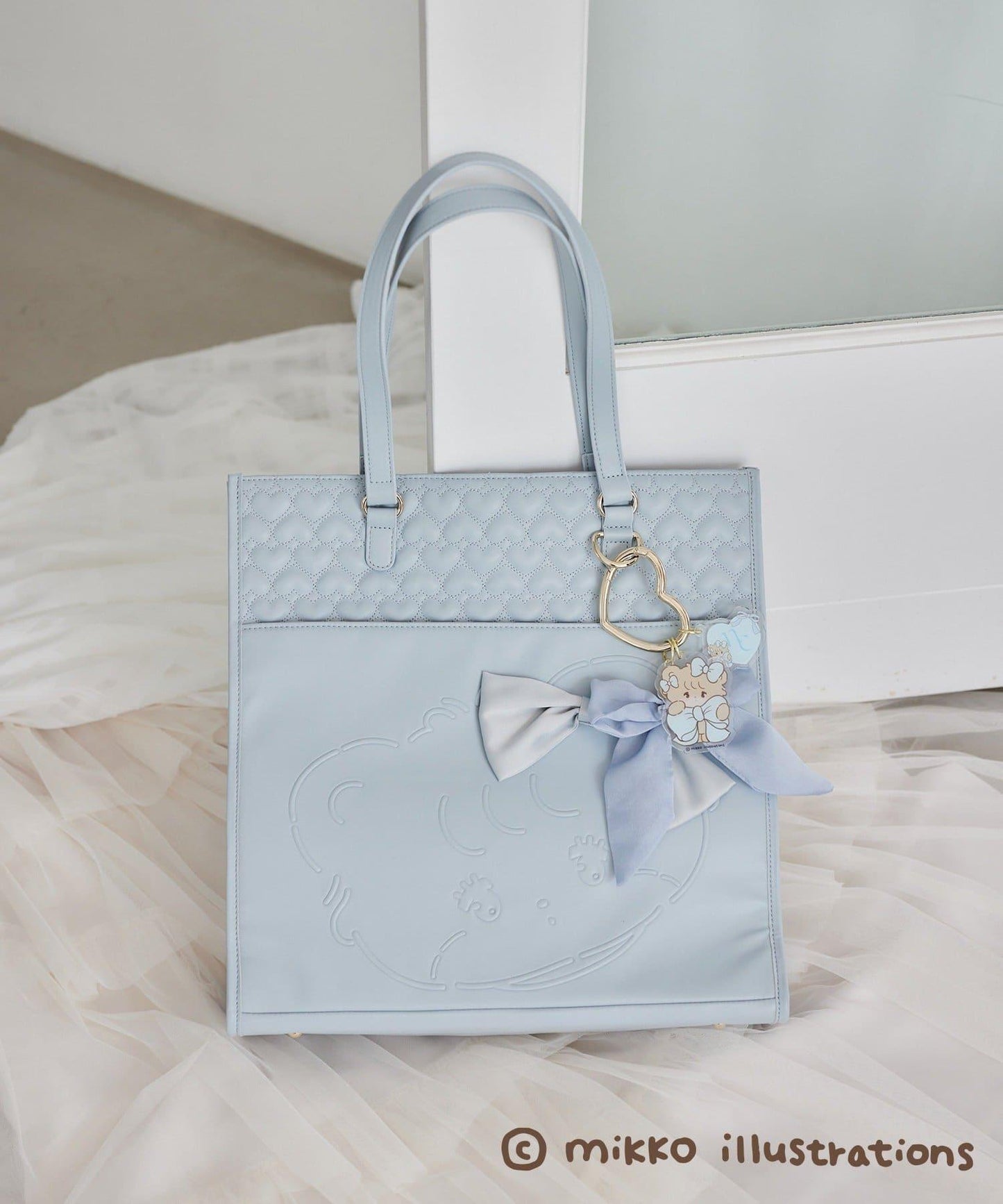 【one after anothe】【mikko コラボ】 心形登山扣裝飾掛件