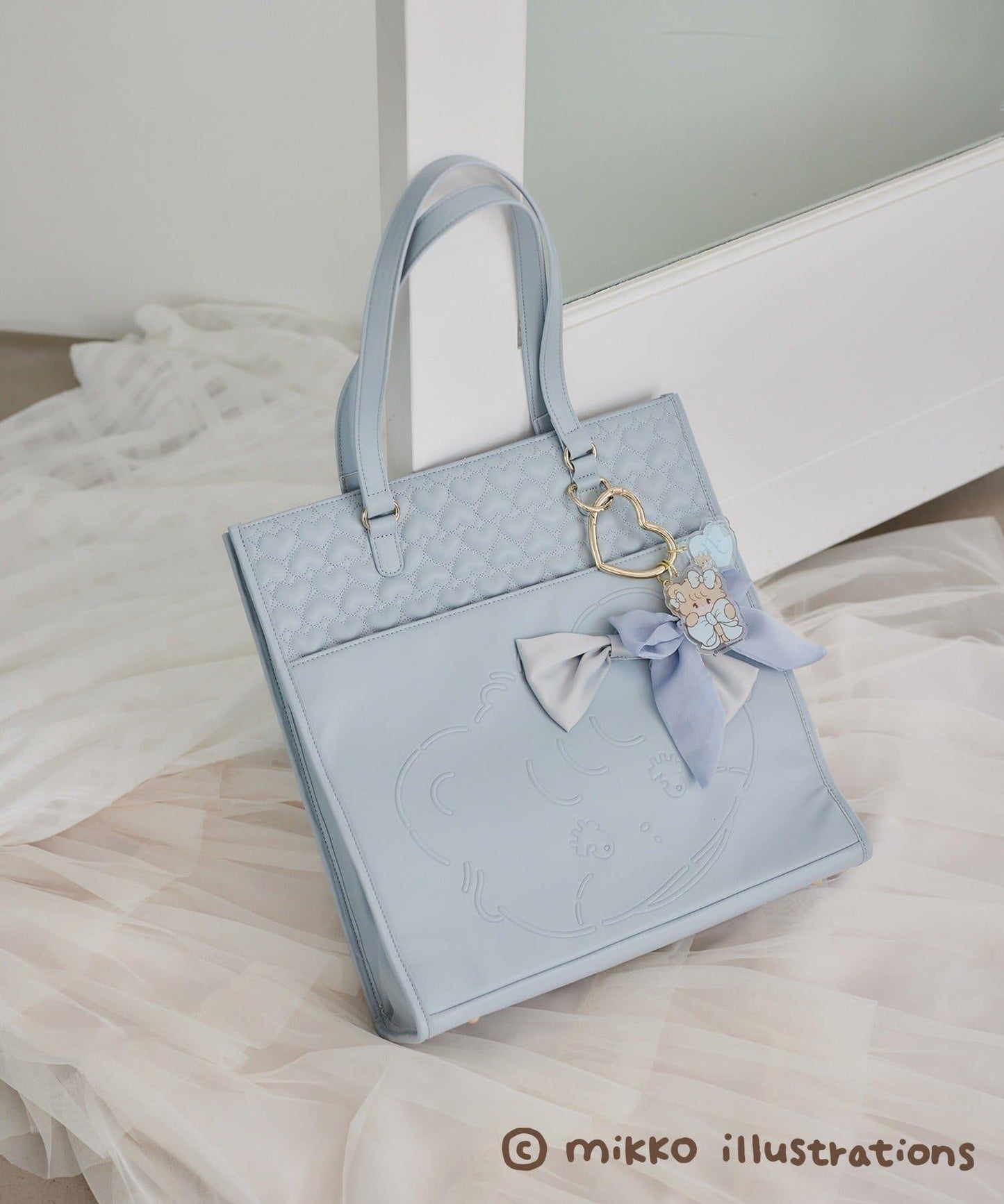 【one after anothe】【mikko コラボ】 心形登山扣裝飾掛件