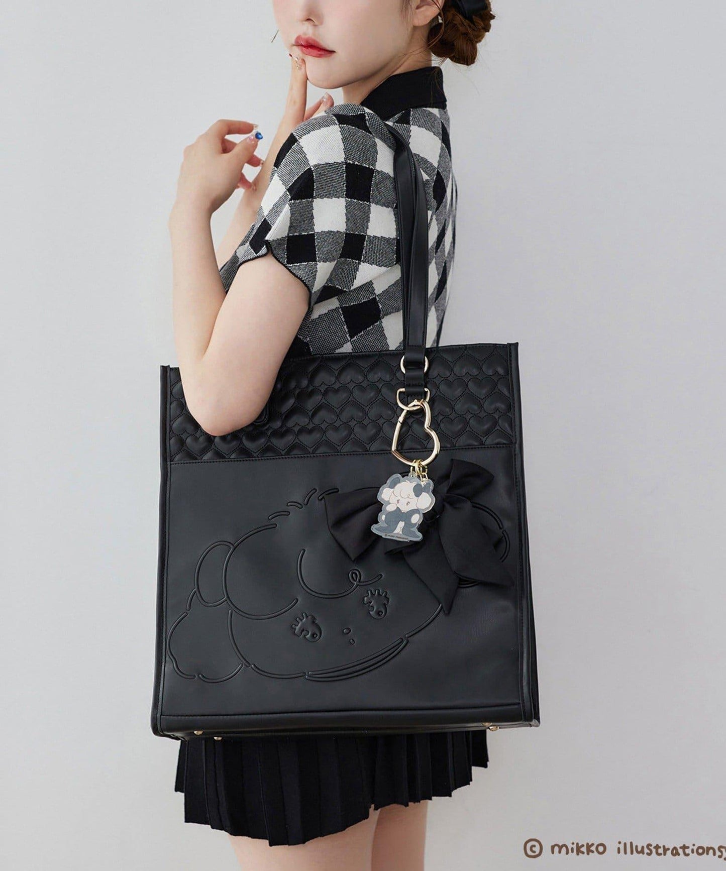 【one after anothe】【mikko コラボ】 心形登山扣裝飾掛件