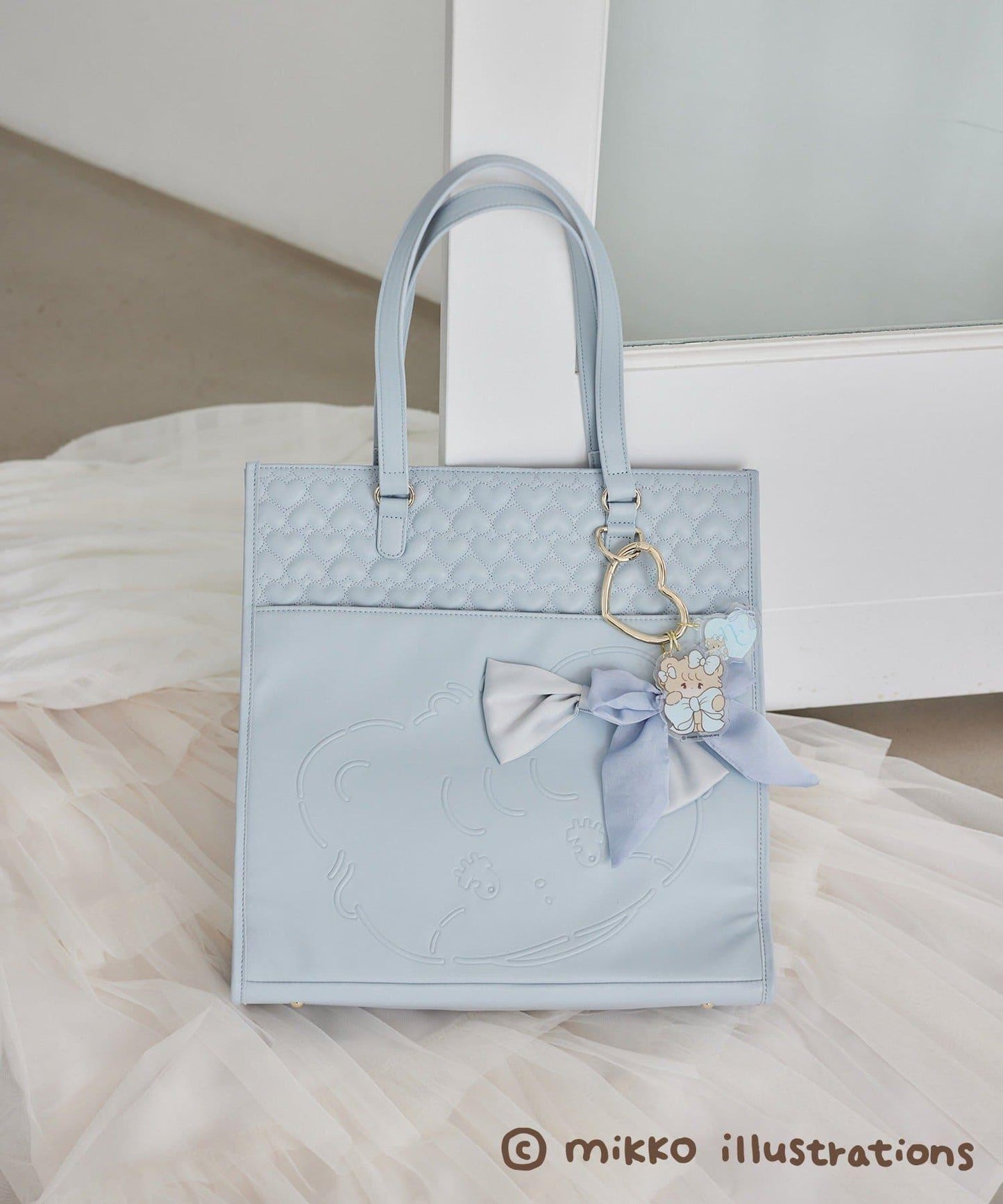 【one after anothe】【mikko コラボ】 心形登山扣裝飾掛件