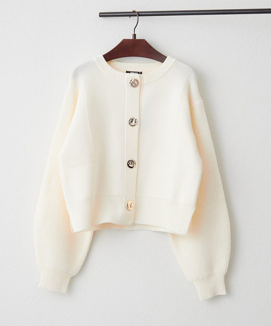 多款設計紐扣 針織開衫