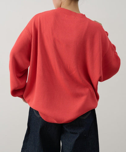 拱形Logo提花針織上衣