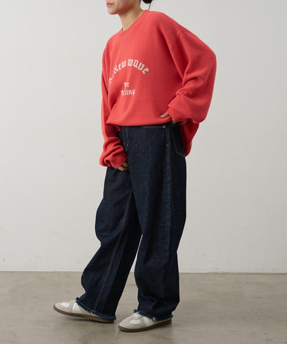 拱形Logo提花針織上衣