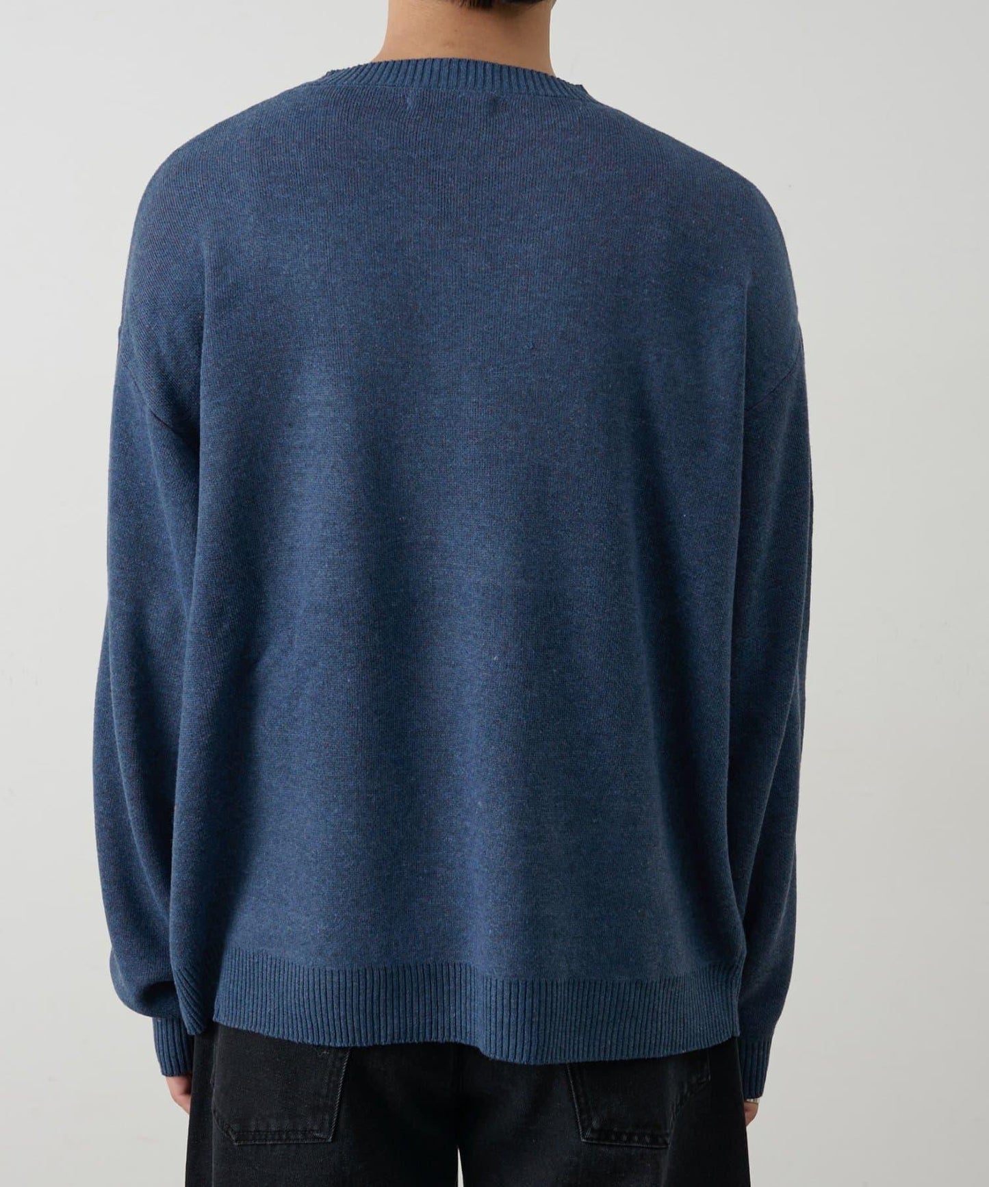 拱形Logo提花針織上衣