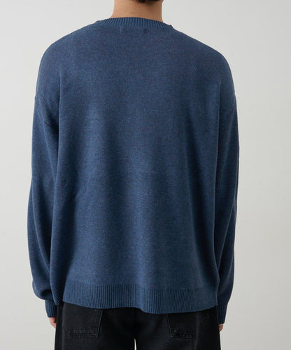 拱形Logo提花針織上衣