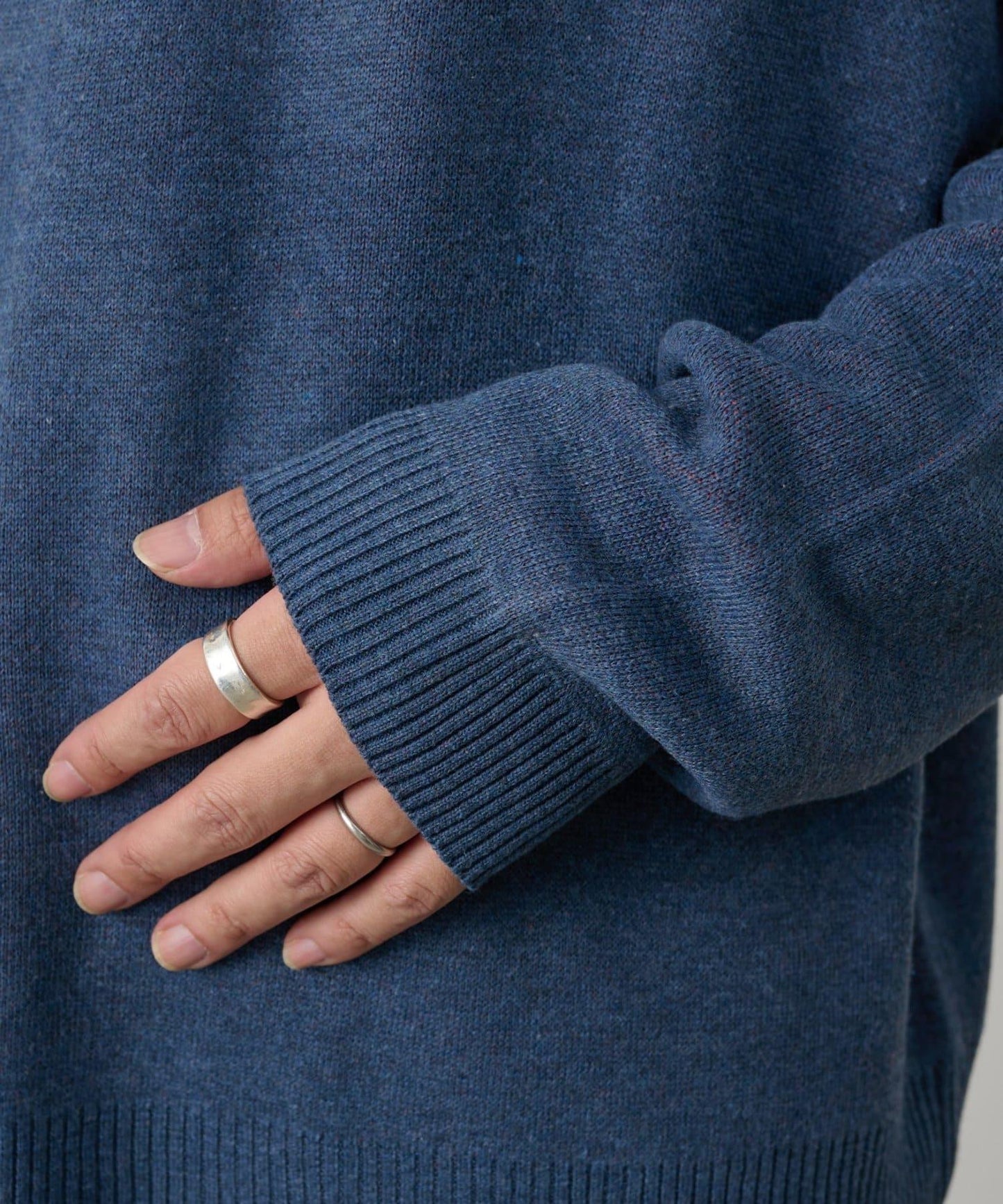 拱形Logo提花針織上衣