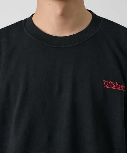 單點刺繡 圓領 衛衣