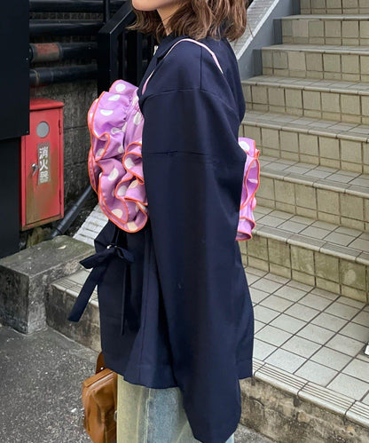 HELLO.SANFRANCISCO ハローサンフランシスコ 波點荷葉邊背心