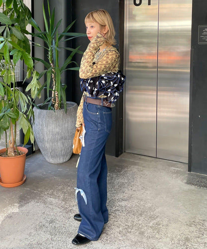 HELLO.SANFRANCISCO ハローサンフランシスコ 波點荷葉邊背心