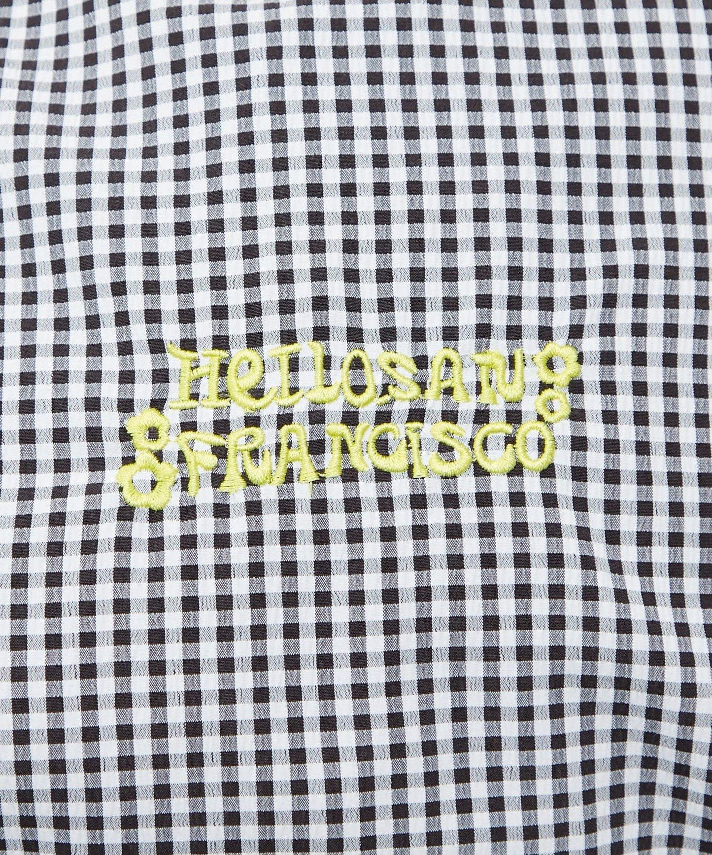 HELLO.SANFRANCISCO ハローサンフランシスコ 傘繩荷葉邊設計 束口揹包