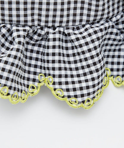 HELLO.SANFRANCISCO ハローサンフランシスコ 傘繩荷葉邊設計 束口揹包