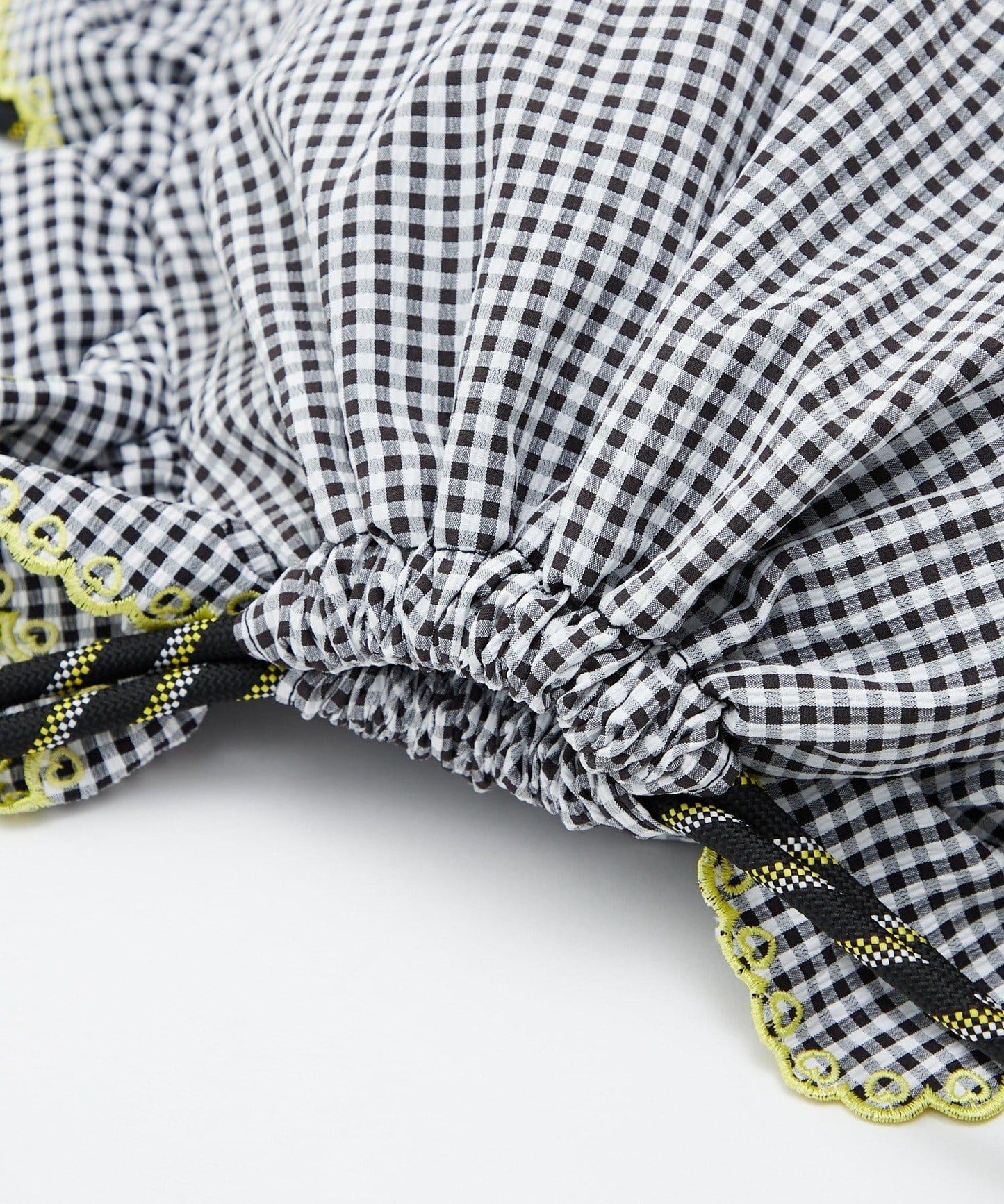 HELLO.SANFRANCISCO ハローサンフランシスコ 傘繩荷葉邊設計 束口揹包